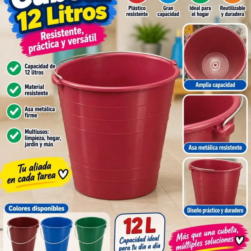 CUBETA 12 LITROS