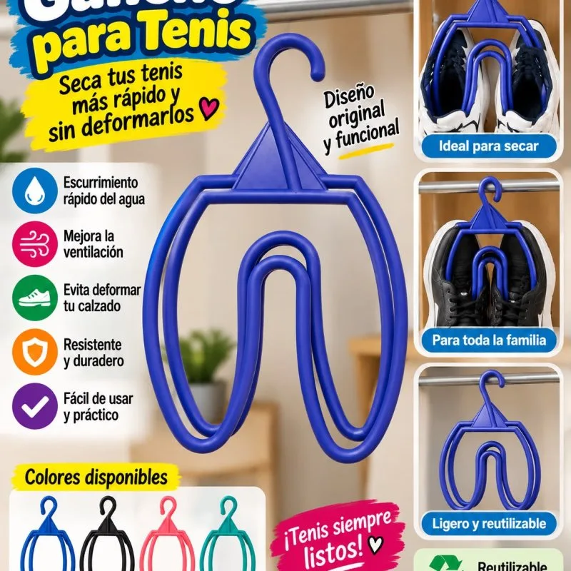GANCHO TENIS 2PZAS