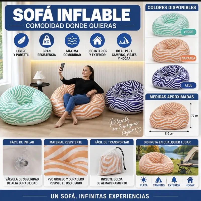 SOFÁ INFLABLE