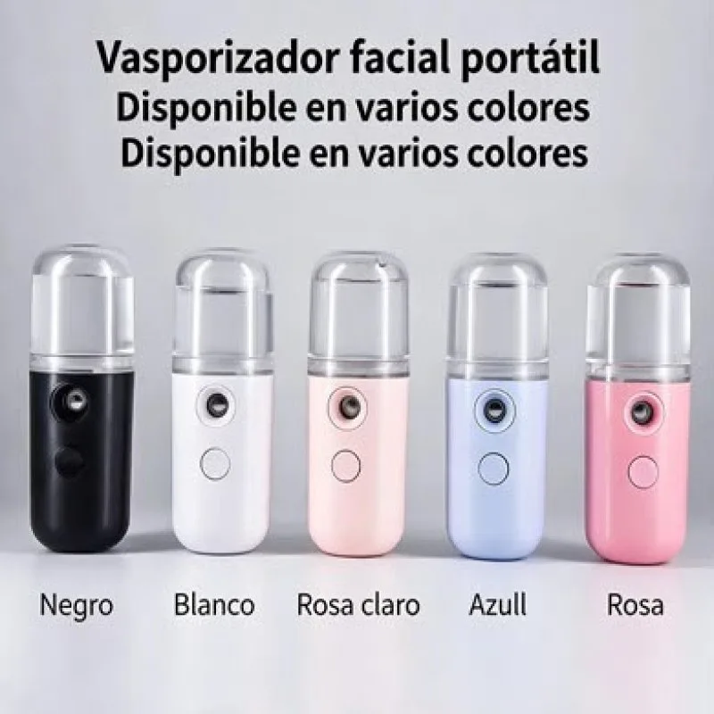 VAPORIZADOR  FACIAL PORTATIL