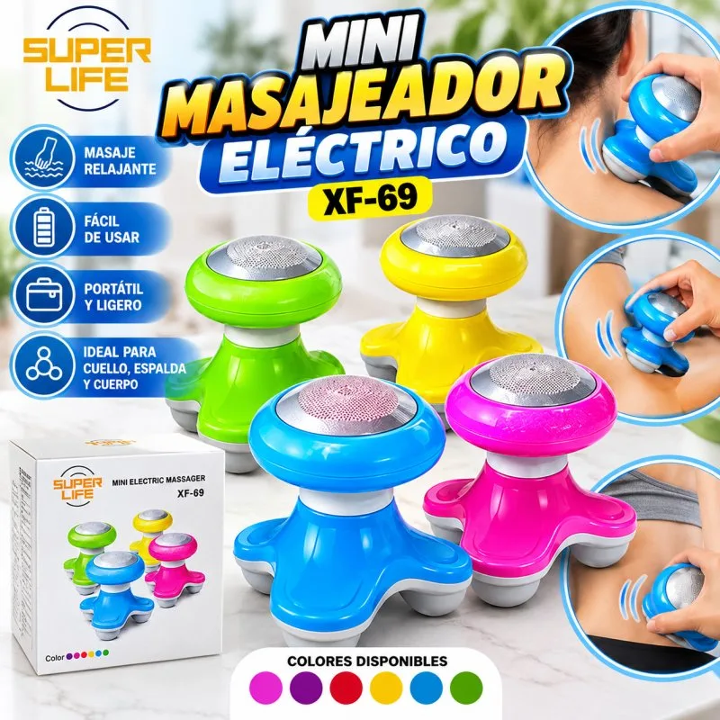 MINI MASAJEADOR ELECTRICO