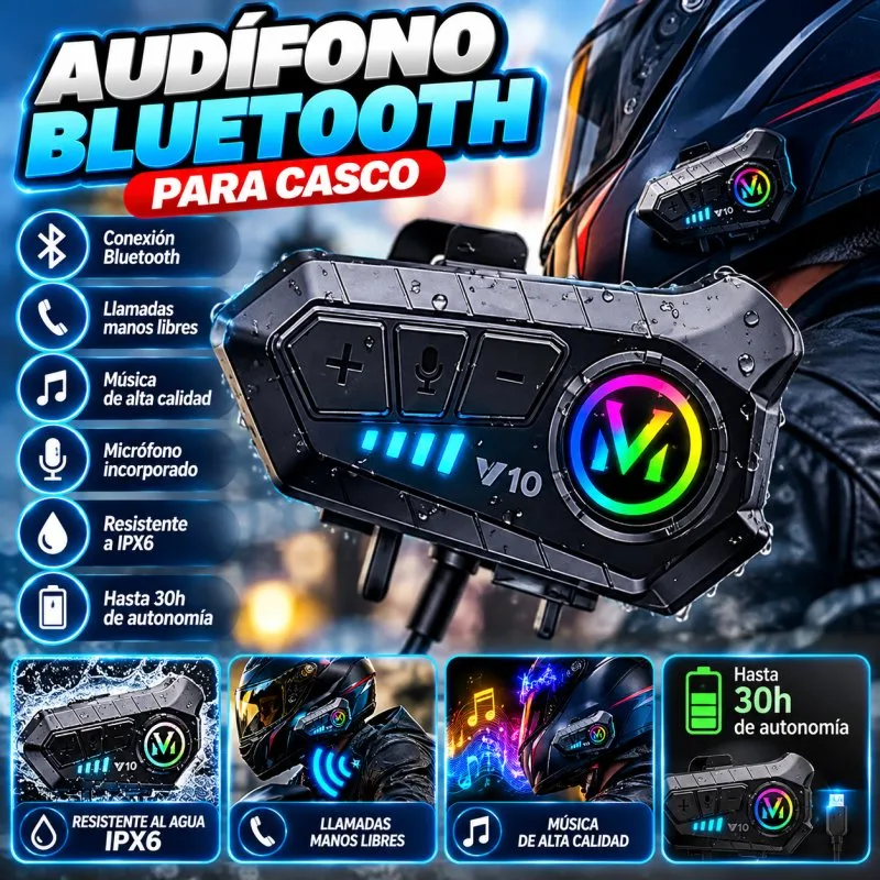 AUDIFONO CASCO