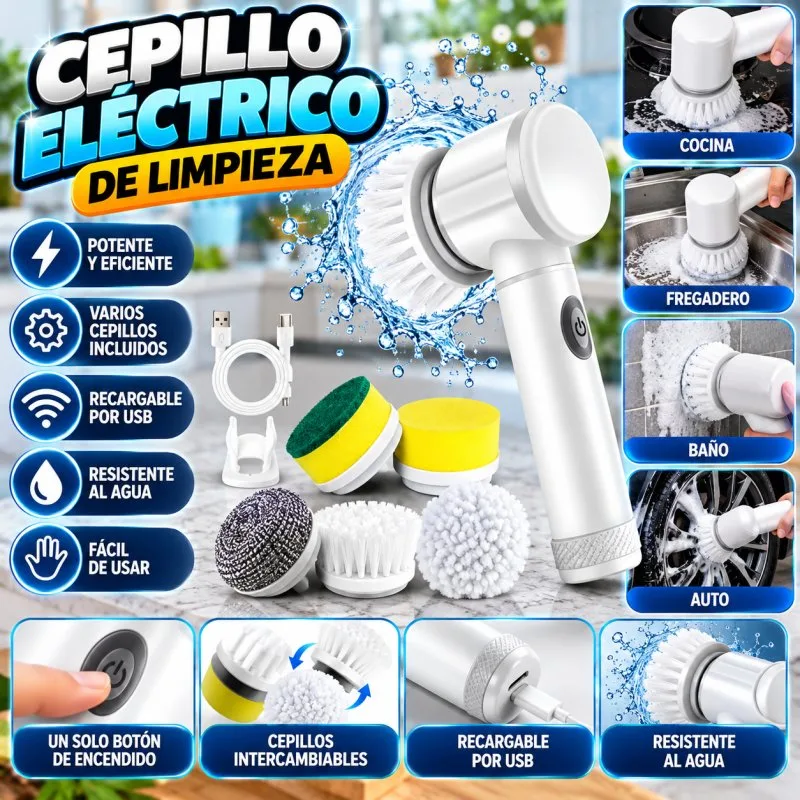 CEPILLO ELECTRICO RECARGABLE