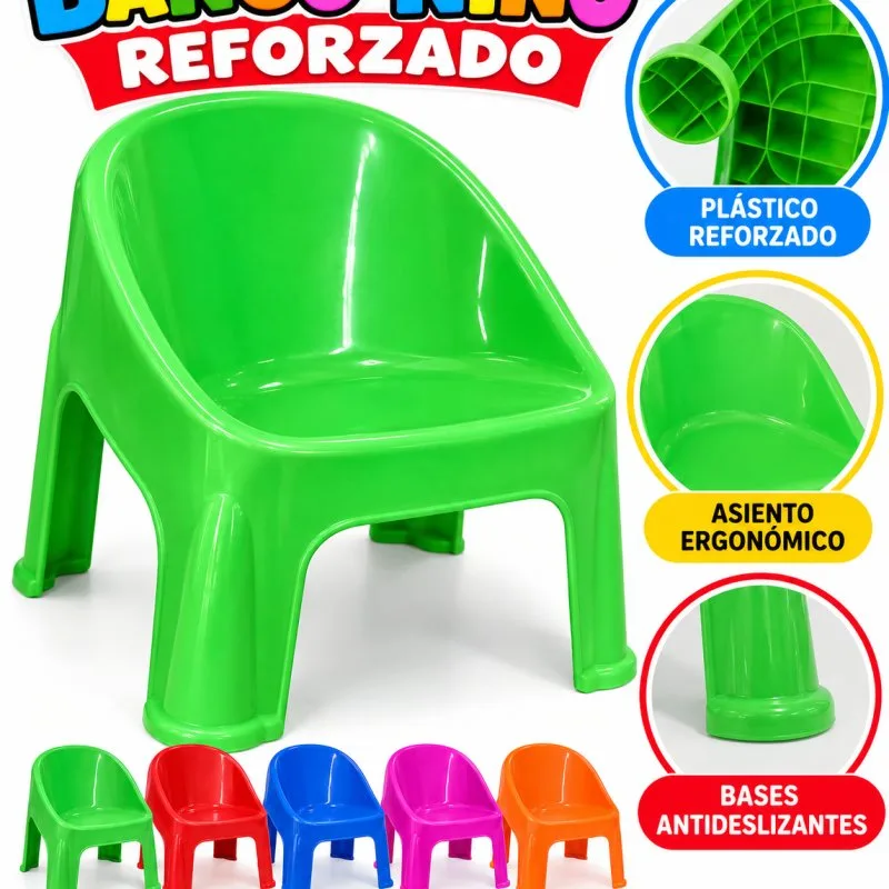 BANCO INFANTIL REFORZADO