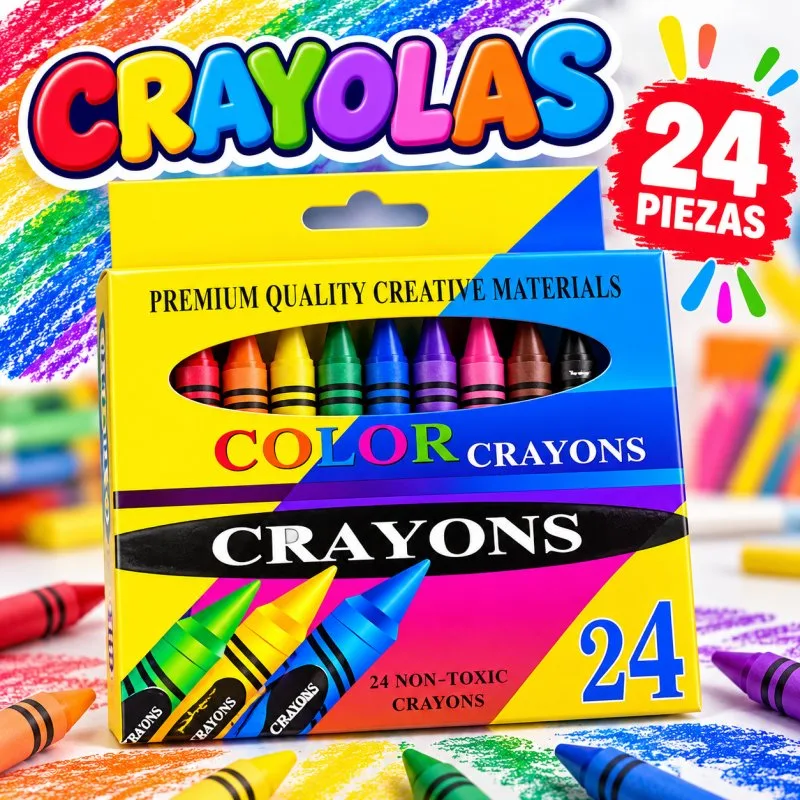 PAQUETE CRAYOLAS