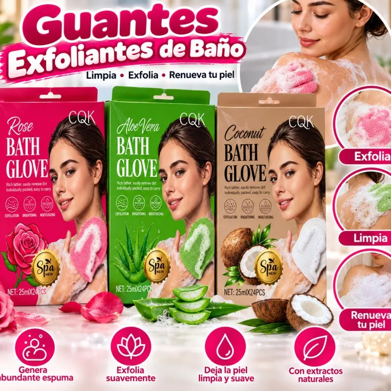 GUANTE ESFOLIANTE BAÑO