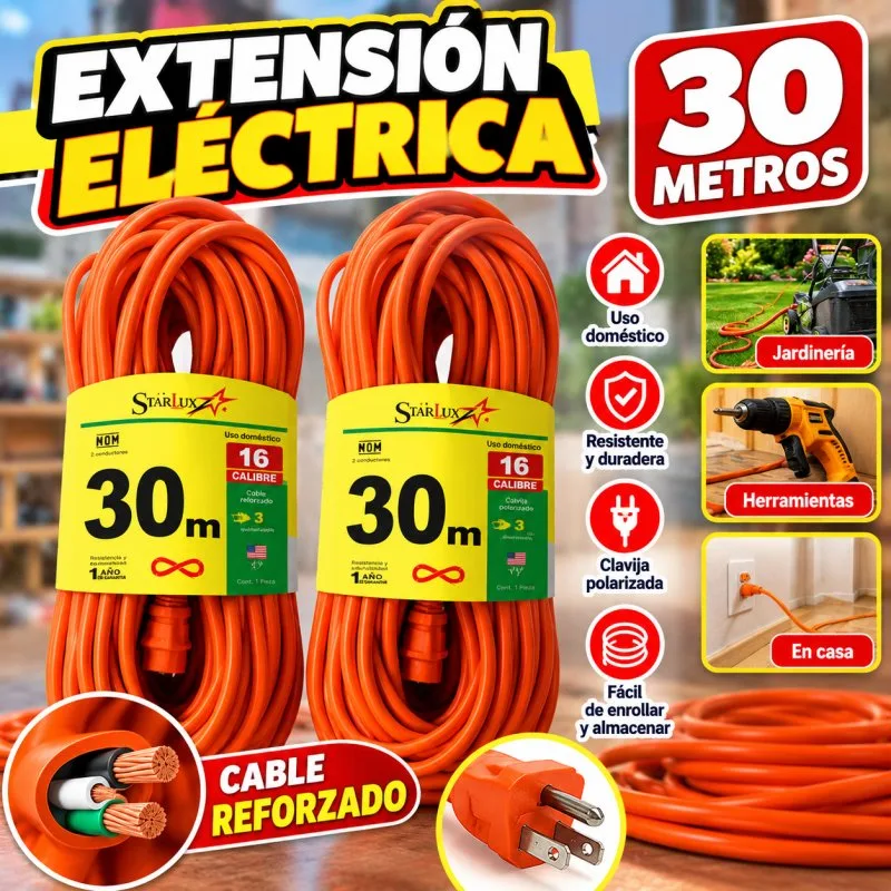 EXTESION 30 METROS USO RUDO