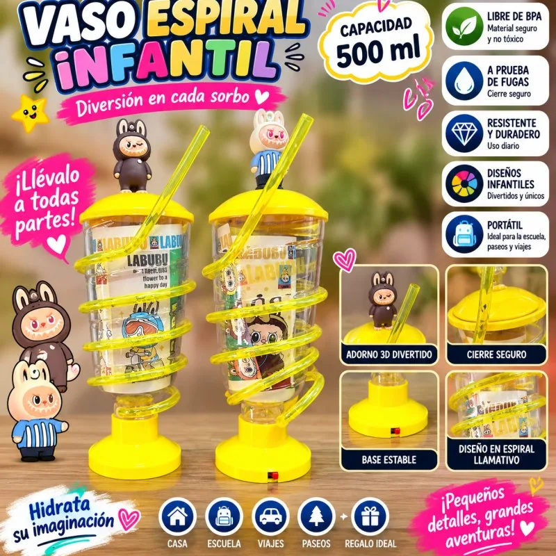 VASO POPOTE LABUBU